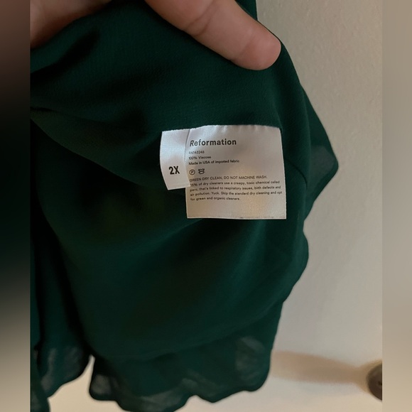 Reformation Monica Wrap Dress - Picture 5 of 7